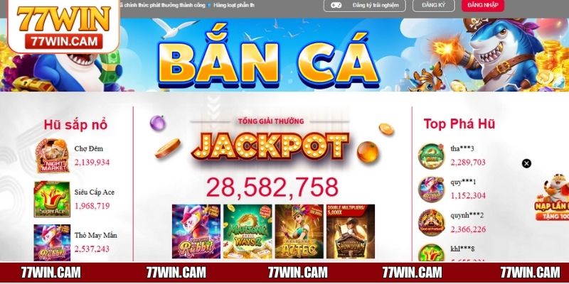 Lý do người chơi chọn bắn cá tại 77WIN